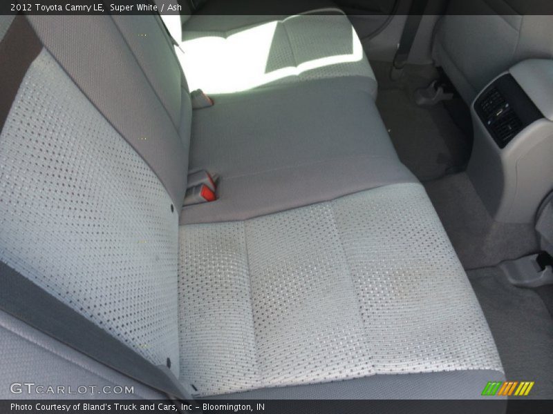 Super White / Ash 2012 Toyota Camry LE