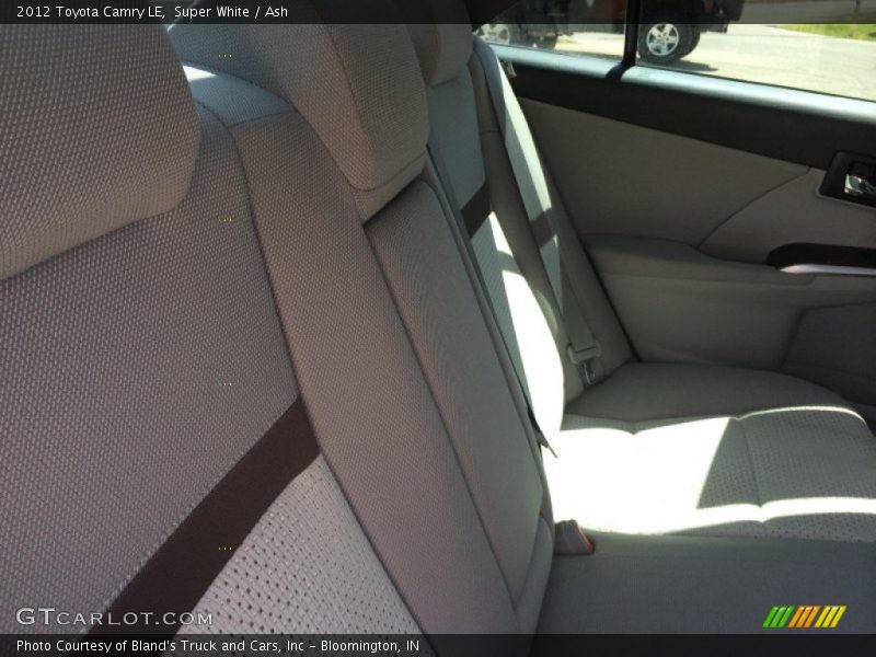 Super White / Ash 2012 Toyota Camry LE
