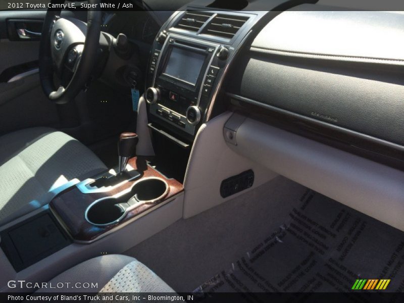 Super White / Ash 2012 Toyota Camry LE
