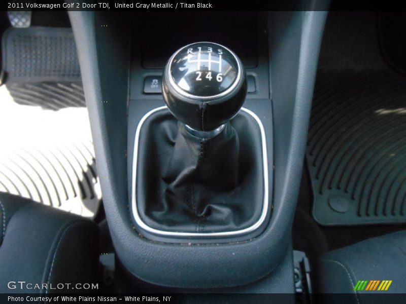 United Gray Metallic / Titan Black 2011 Volkswagen Golf 2 Door TDI