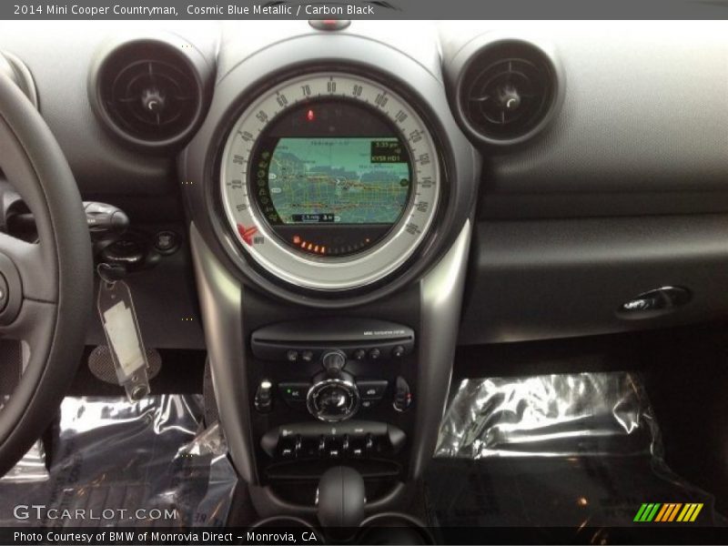 Cosmic Blue Metallic / Carbon Black 2014 Mini Cooper Countryman