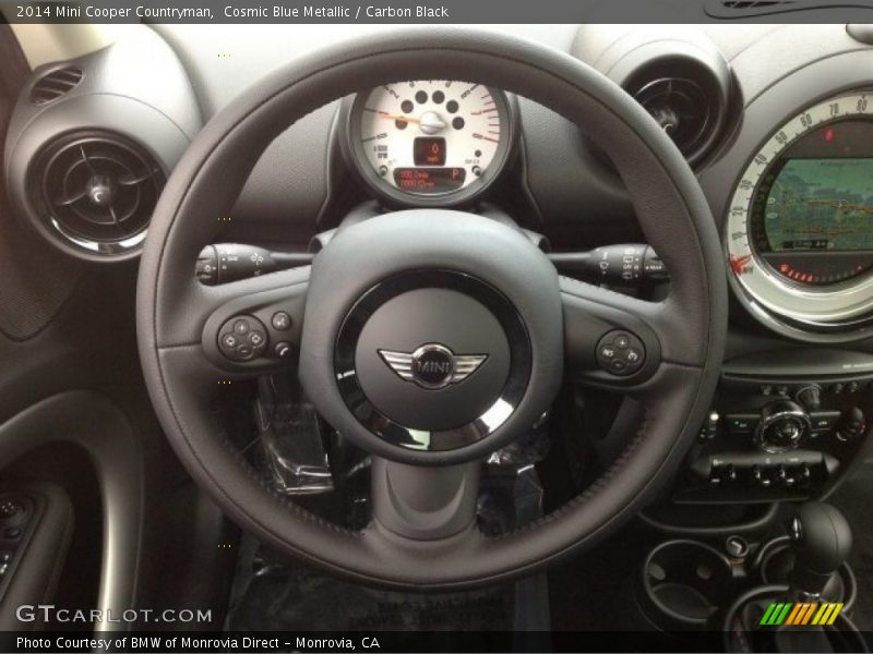 Cosmic Blue Metallic / Carbon Black 2014 Mini Cooper Countryman