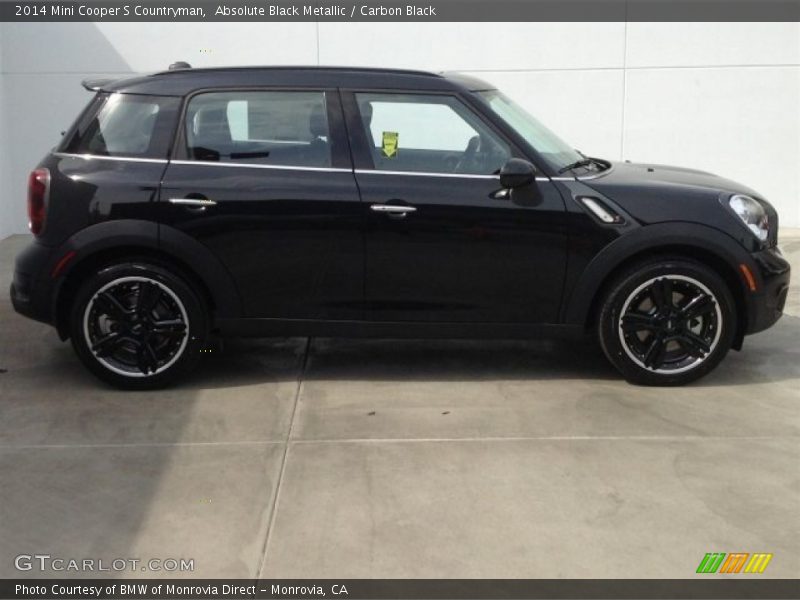 Absolute Black Metallic / Carbon Black 2014 Mini Cooper S Countryman