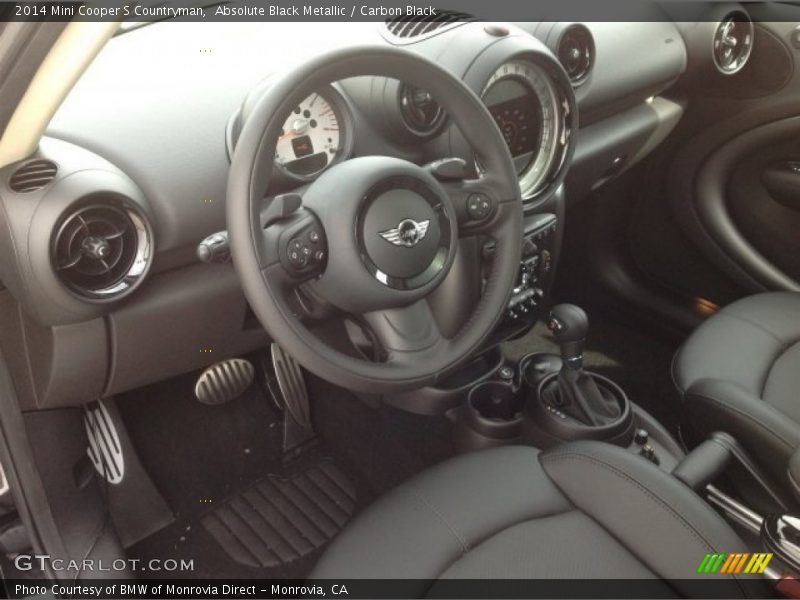 Absolute Black Metallic / Carbon Black 2014 Mini Cooper S Countryman