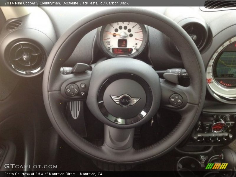 Absolute Black Metallic / Carbon Black 2014 Mini Cooper S Countryman