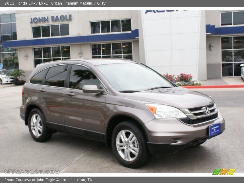 Urban Titanium Metallic / Gray 2011 Honda CR-V EX-L