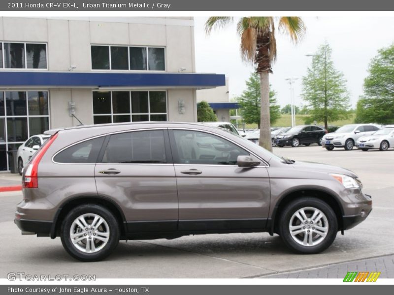 Urban Titanium Metallic / Gray 2011 Honda CR-V EX-L