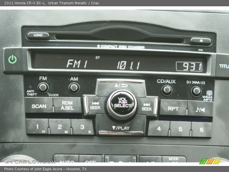 Urban Titanium Metallic / Gray 2011 Honda CR-V EX-L