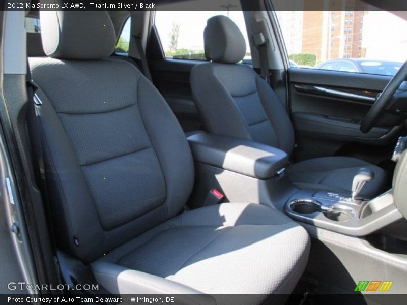 Titanium Silver / Black 2012 Kia Sorento LX AWD