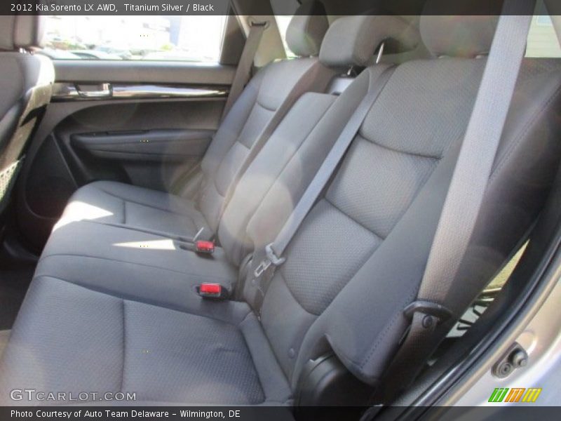 Titanium Silver / Black 2012 Kia Sorento LX AWD