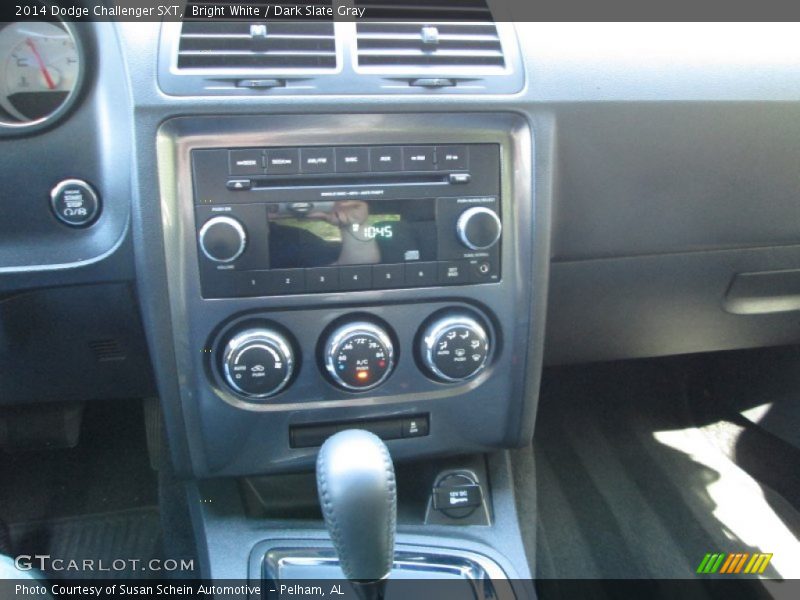 Bright White / Dark Slate Gray 2014 Dodge Challenger SXT