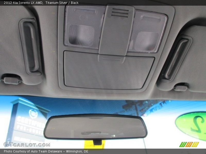 Titanium Silver / Black 2012 Kia Sorento LX AWD