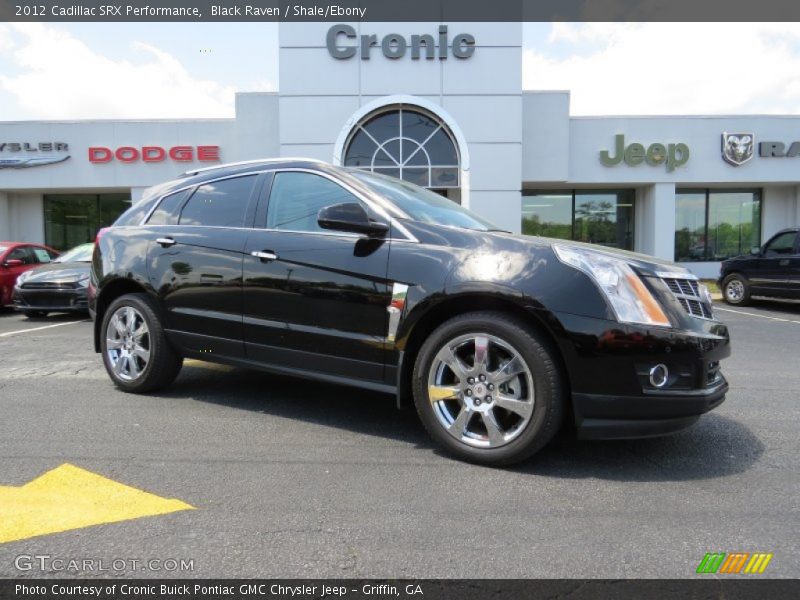 Black Raven / Shale/Ebony 2012 Cadillac SRX Performance