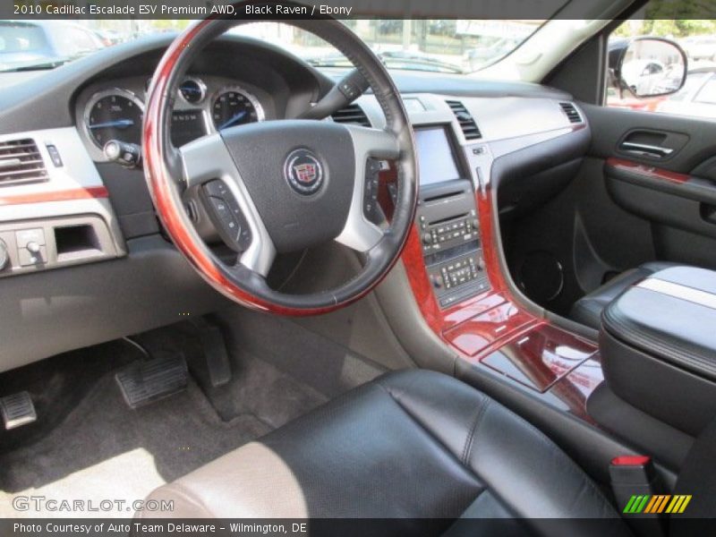 Black Raven / Ebony 2010 Cadillac Escalade ESV Premium AWD