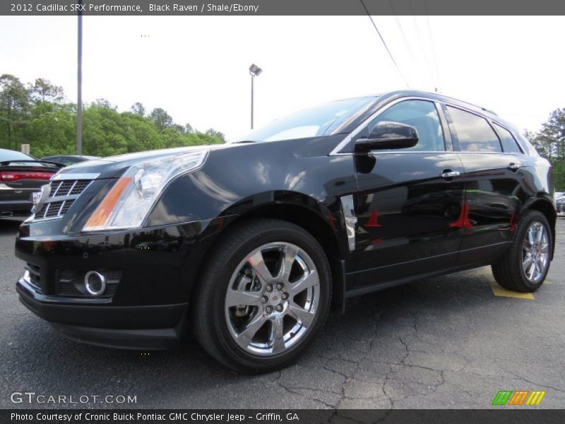 Black Raven / Shale/Ebony 2012 Cadillac SRX Performance
