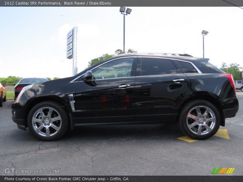 Black Raven / Shale/Ebony 2012 Cadillac SRX Performance