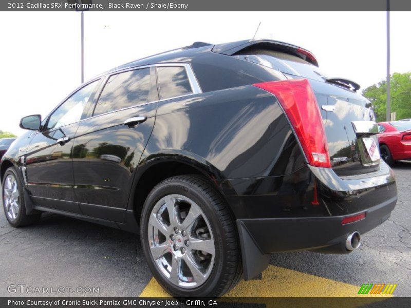 Black Raven / Shale/Ebony 2012 Cadillac SRX Performance