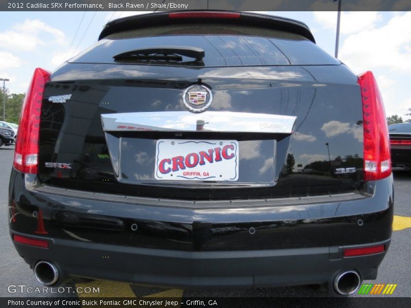 Black Raven / Shale/Ebony 2012 Cadillac SRX Performance