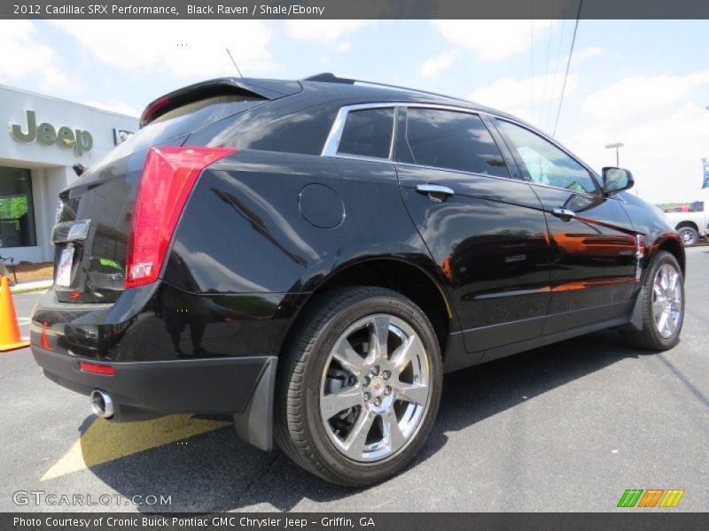 Black Raven / Shale/Ebony 2012 Cadillac SRX Performance