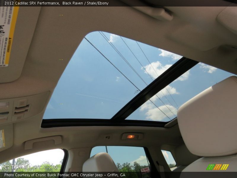 Black Raven / Shale/Ebony 2012 Cadillac SRX Performance