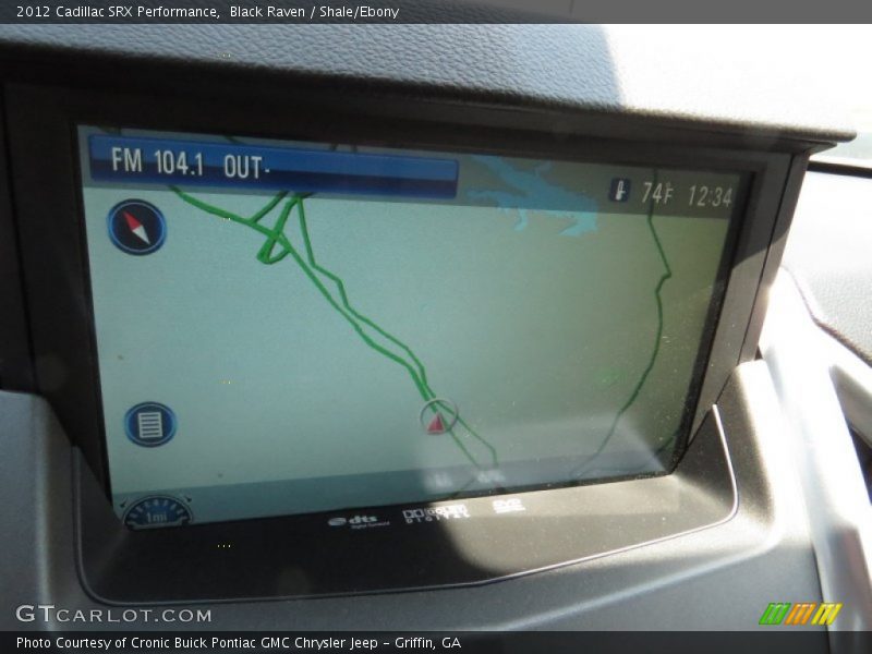Black Raven / Shale/Ebony 2012 Cadillac SRX Performance