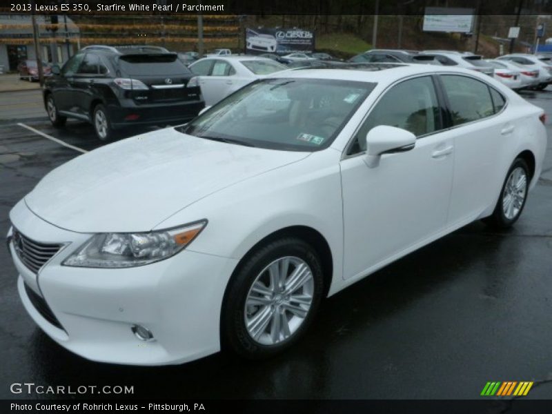 Starfire White Pearl / Parchment 2013 Lexus ES 350