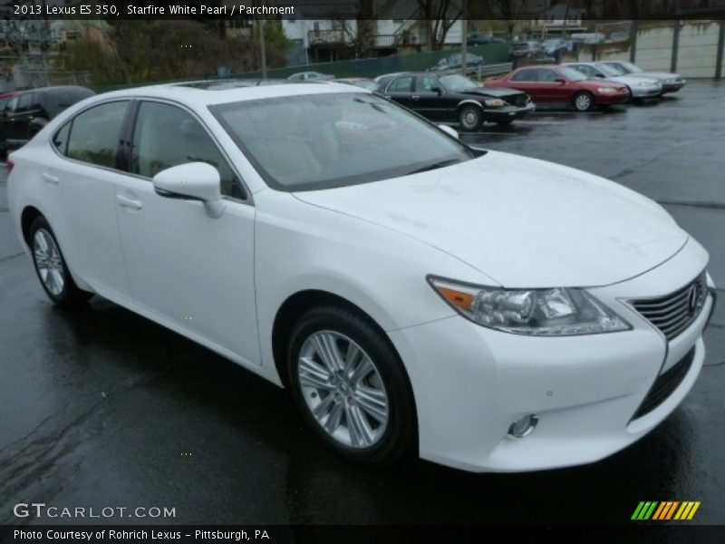 Starfire White Pearl / Parchment 2013 Lexus ES 350