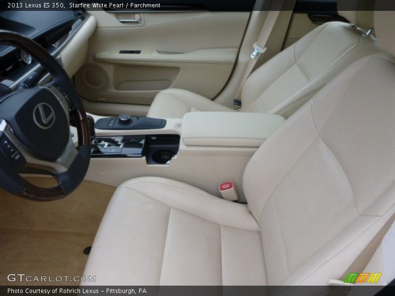 Starfire White Pearl / Parchment 2013 Lexus ES 350