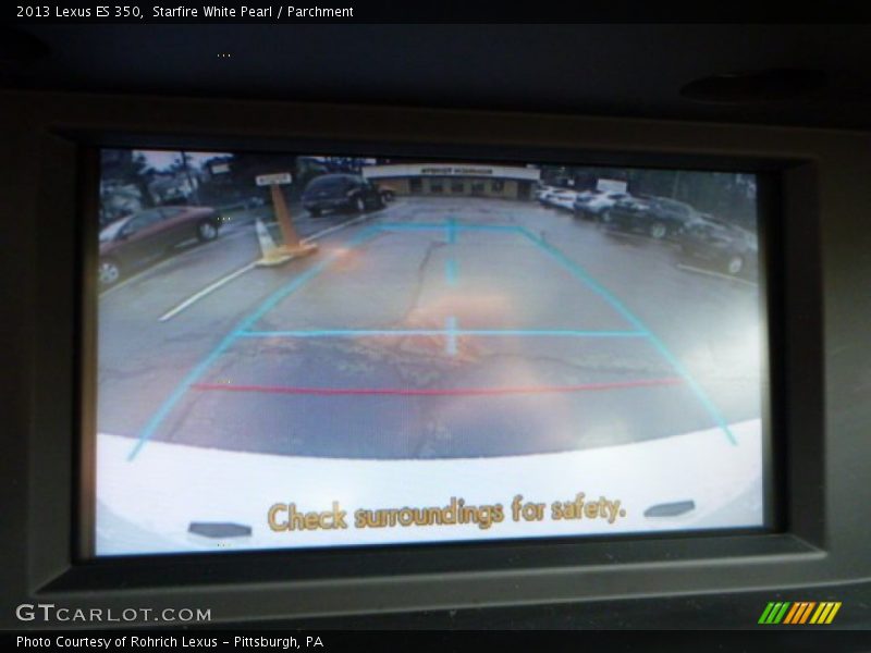 Starfire White Pearl / Parchment 2013 Lexus ES 350