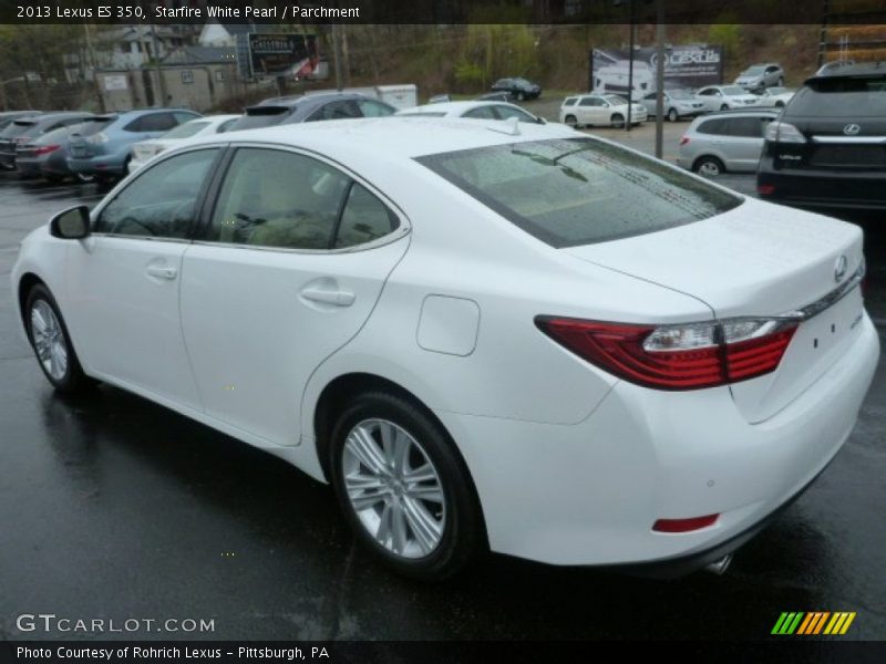Starfire White Pearl / Parchment 2013 Lexus ES 350