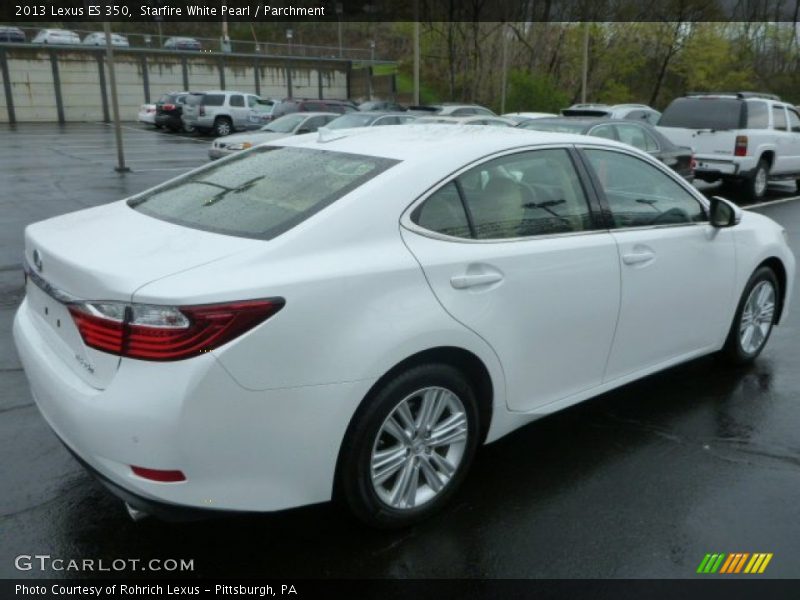 Starfire White Pearl / Parchment 2013 Lexus ES 350