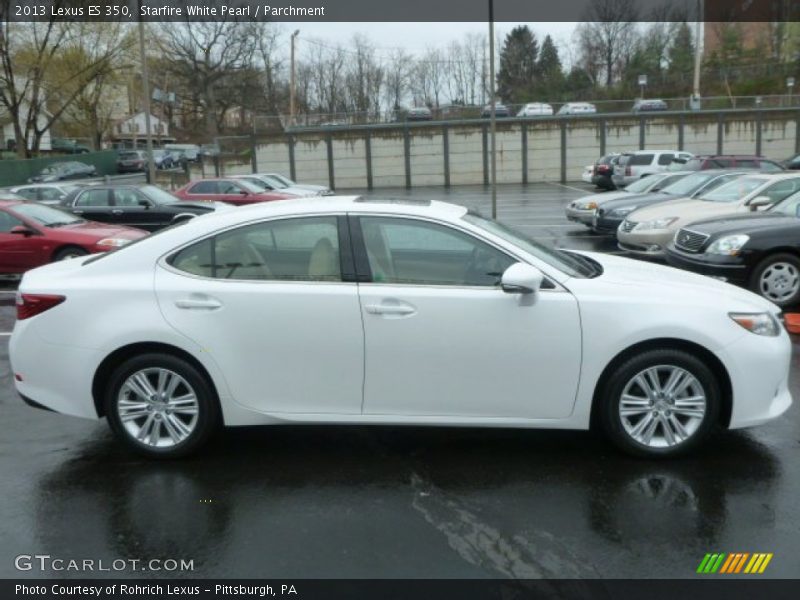 Starfire White Pearl / Parchment 2013 Lexus ES 350