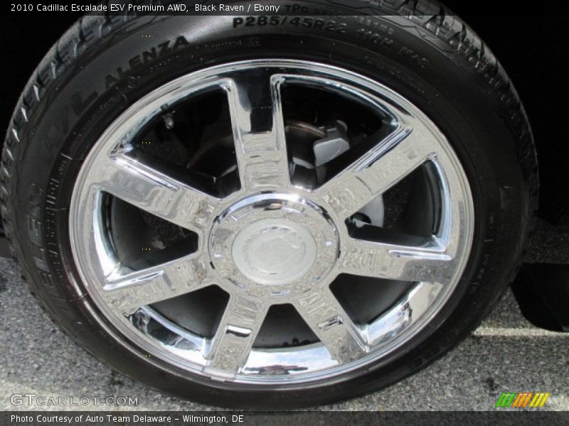 Black Raven / Ebony 2010 Cadillac Escalade ESV Premium AWD