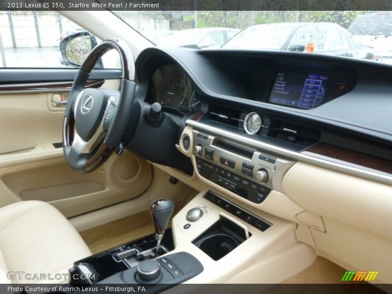 Starfire White Pearl / Parchment 2013 Lexus ES 350
