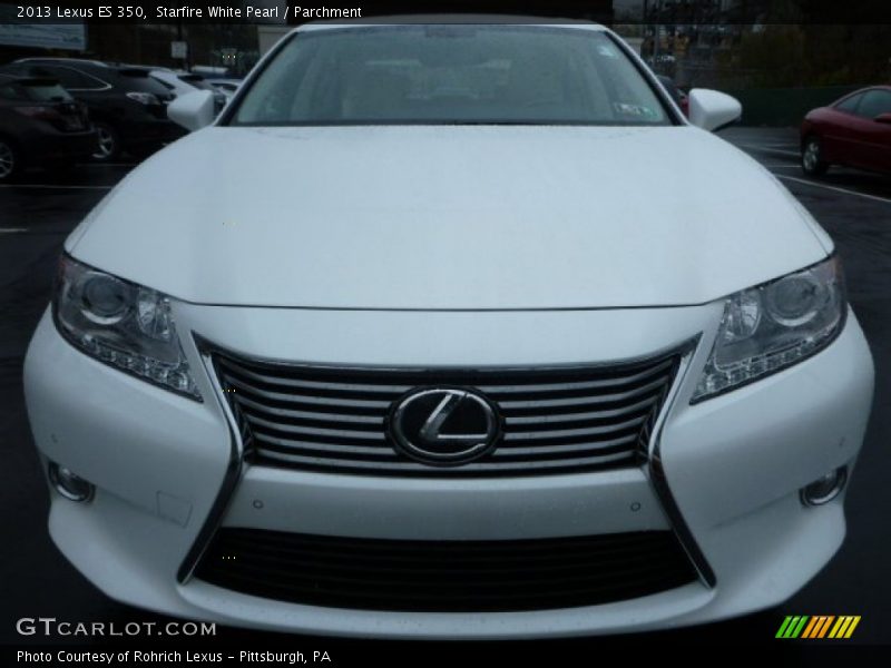 Starfire White Pearl / Parchment 2013 Lexus ES 350