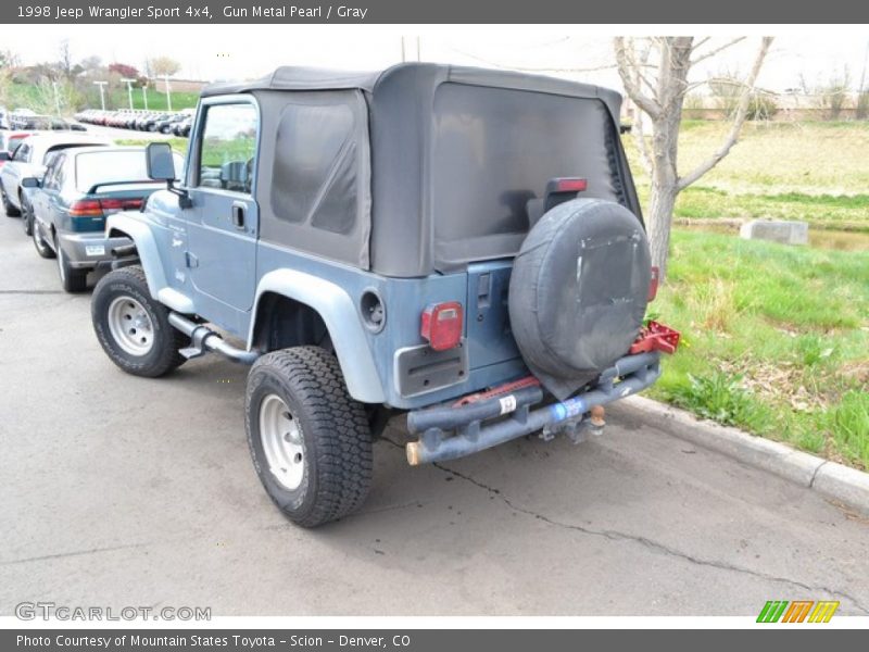 Gun Metal Pearl / Gray 1998 Jeep Wrangler Sport 4x4