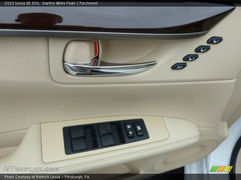 Starfire White Pearl / Parchment 2013 Lexus ES 350
