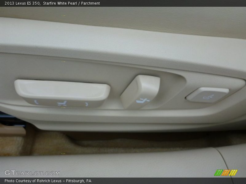 Starfire White Pearl / Parchment 2013 Lexus ES 350