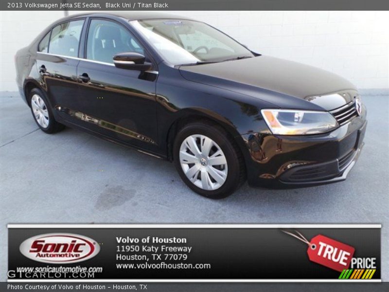 Black Uni / Titan Black 2013 Volkswagen Jetta SE Sedan