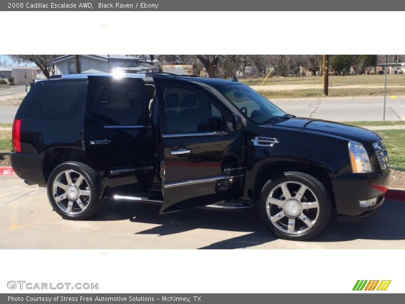 Black Raven / Ebony 2008 Cadillac Escalade AWD