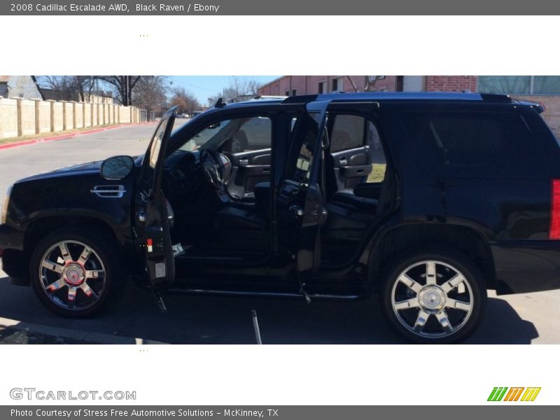 Black Raven / Ebony 2008 Cadillac Escalade AWD