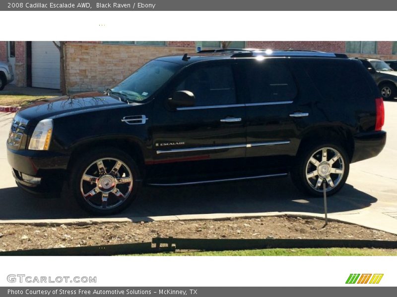 Black Raven / Ebony 2008 Cadillac Escalade AWD