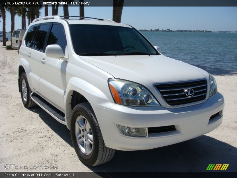Blizzard White Pearl / Ivory 2006 Lexus GX 470