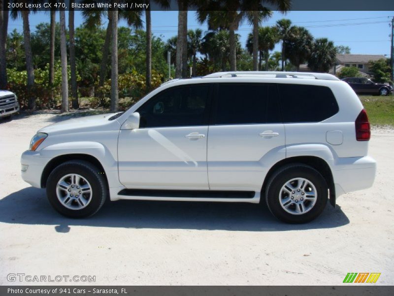 Blizzard White Pearl / Ivory 2006 Lexus GX 470