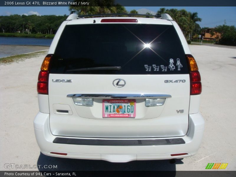 Blizzard White Pearl / Ivory 2006 Lexus GX 470
