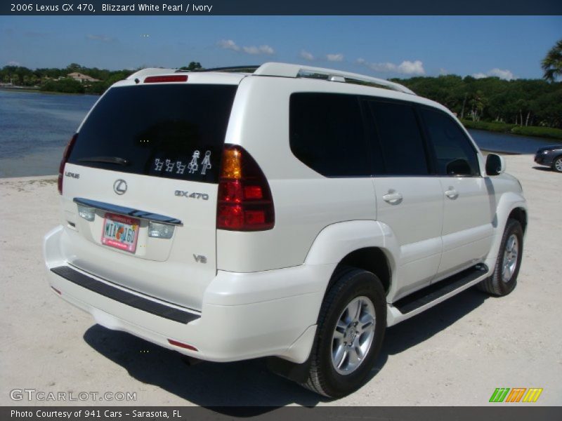 Blizzard White Pearl / Ivory 2006 Lexus GX 470