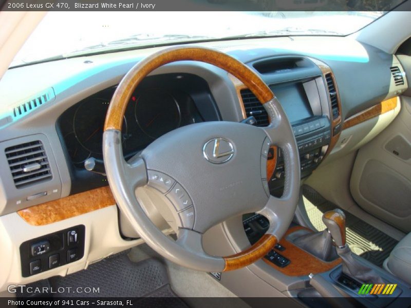 Blizzard White Pearl / Ivory 2006 Lexus GX 470