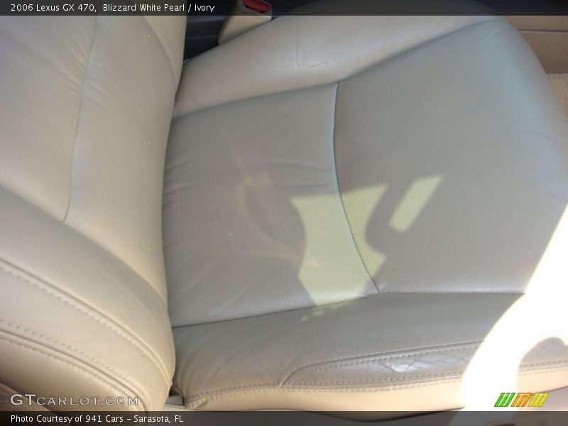 Blizzard White Pearl / Ivory 2006 Lexus GX 470