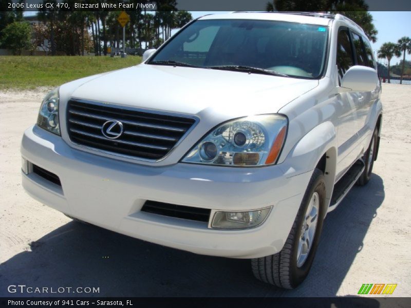 Blizzard White Pearl / Ivory 2006 Lexus GX 470