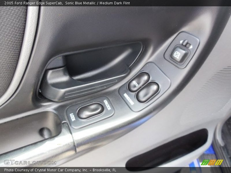 Sonic Blue Metallic / Medium Dark Flint 2005 Ford Ranger Edge SuperCab